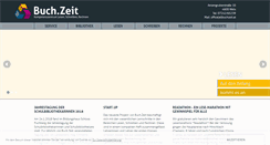 Desktop Screenshot of buchzeit.at