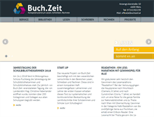 Tablet Screenshot of buchzeit.at